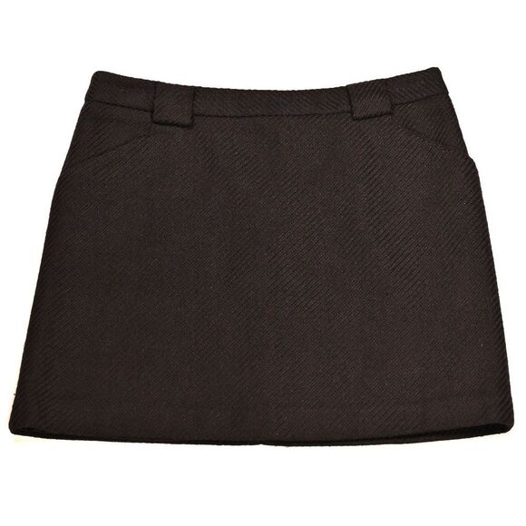 Ann Taylor LOFT Black Shift Skirt Size 10 R - Picture 1 of 4